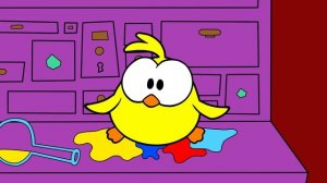 Мультик - Раскраска - Учим цвета - Пряничный домик