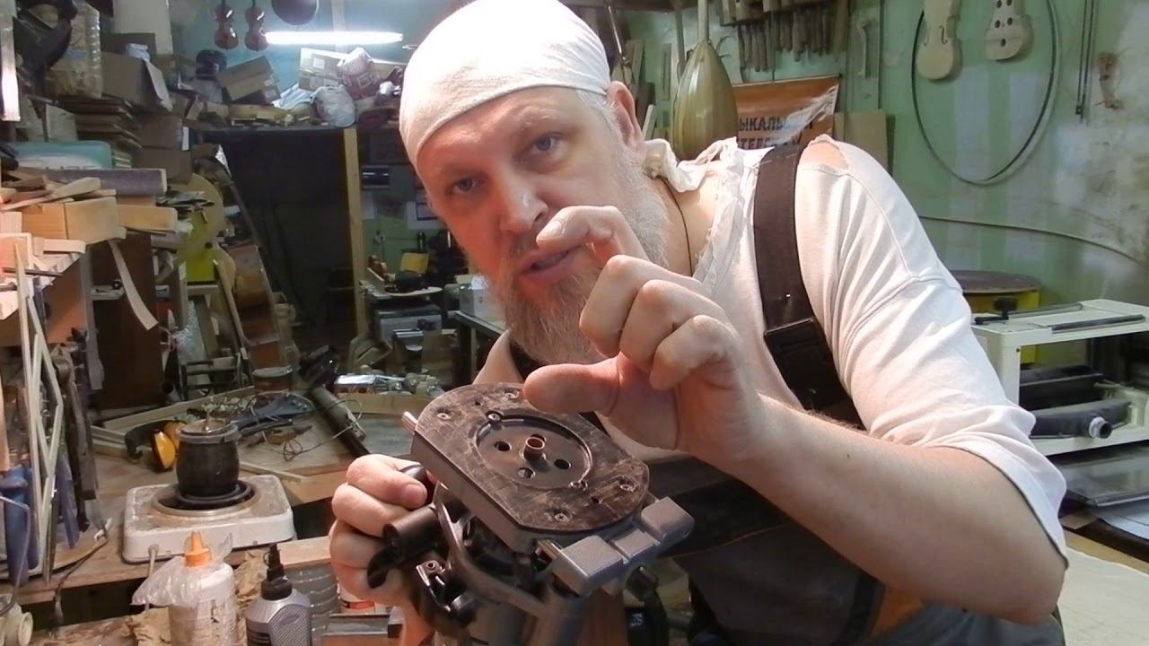 Фрезерование пролёток головки грифа. смотреть онлайн