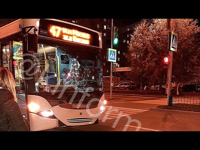 Пенсионер попал под колеса рейсового автобуса в Сургуте смотреть онлайн