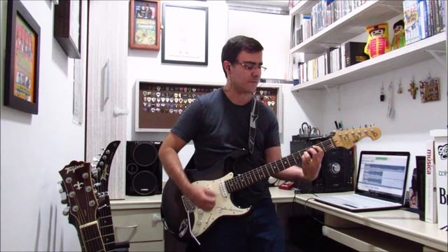 Queen + Adam Lambert - I Want to Break Free Guitar Cover (Live Around the World Version) смотреть онлайн