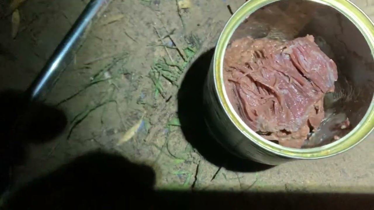 Сплавляюсь 400 км на надувной байдарке по реке Амур. Готовлю ужин из макарон с тушенкой.