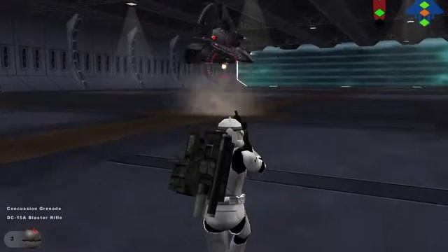 Star Wars Battlefront II(2005) Kashyyk(idk) space map смотреть онлайн