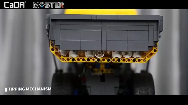 Cada C61054 3067Pcs 1/17 City Technical Dump Truck Building Blocks DIY Heavy Engineering RC Car Toy смотреть онлайн