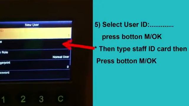 How to add new user ID of fingerprint смотреть онлайн