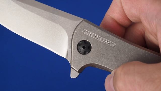 НОЖ ZERO TOLERANCE 0801 ZT 0801 TODD REXFORD S110V USA смотреть онлайн