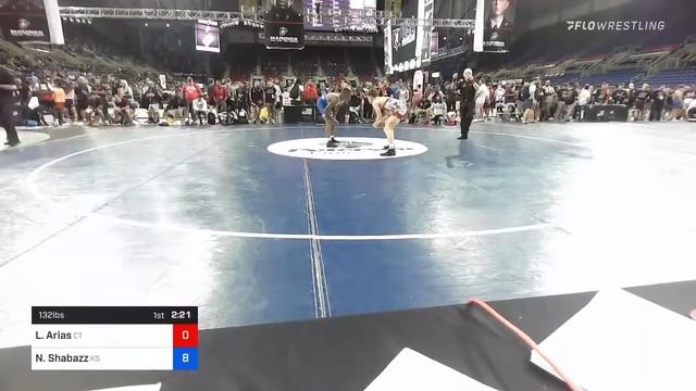 132 Lbs Consi Of 64 #1 - Laitham Arias, Connecticut Vs Nikaylen Shabazz, Kansas 832e смотреть онлайн
