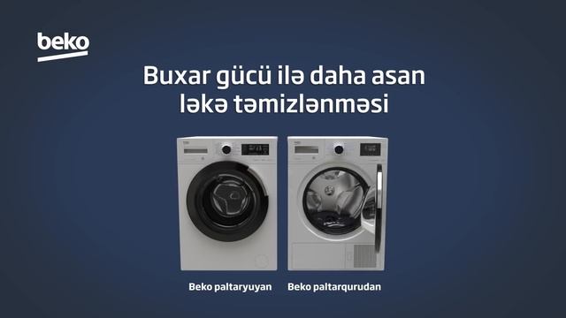 Beko-nun SteamCure™ texnologiyası ilə asan ləkə təmizlənməsinə nail olun смотреть онлайн