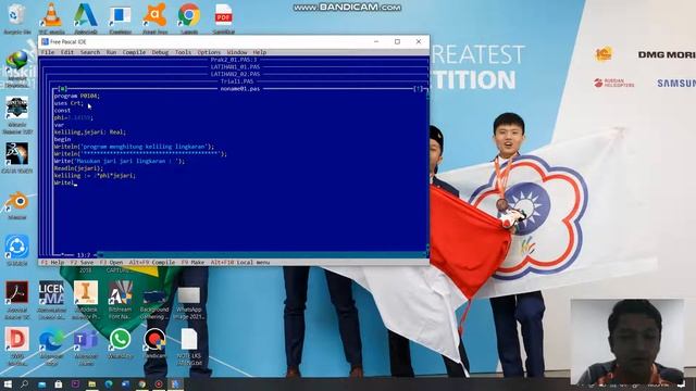 Tutorial Program Pascal Basic (Membuat Program Keliling Lingkaran) смотреть онлайн