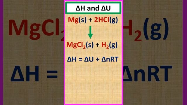 Relation between delta H and delta U #iitjee #neet #physicalchemistry #nta #jee #thermodynamics смотреть онлайн