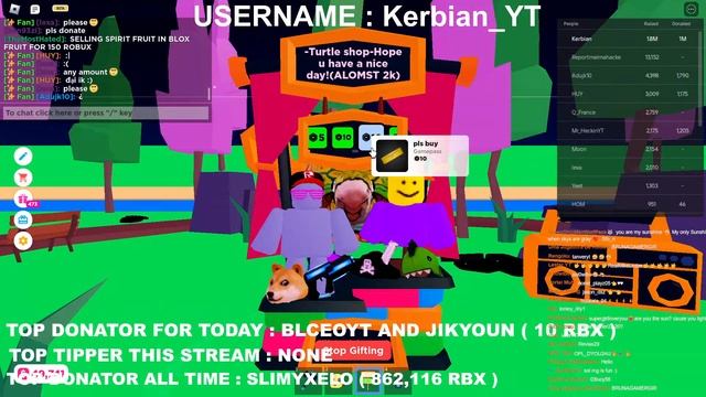 🔴LIVE RIGHT NOW🔴 PLAYING PLS DONATE AND DONATING ROBUX смотреть онлайн