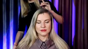 ASMR that is Soothing to Watch Hair Play