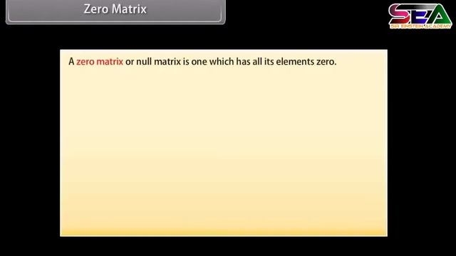 Algebra of Matrices Part 1 смотреть онлайн