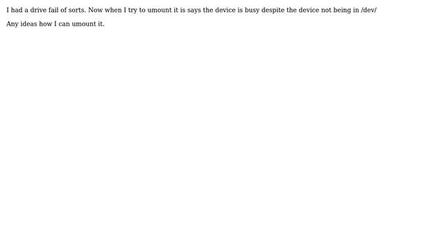 DevOps & SysAdmins: I can't umount a partition on Centos смотреть онлайн