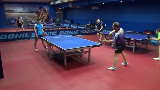 настольный теннис - взял соплю!! :) Гуреев А. - Чирков А. смотреть онлайн