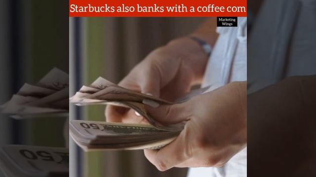 Starbucks also banks with a coffee company #shorts #marketing смотреть онлайн