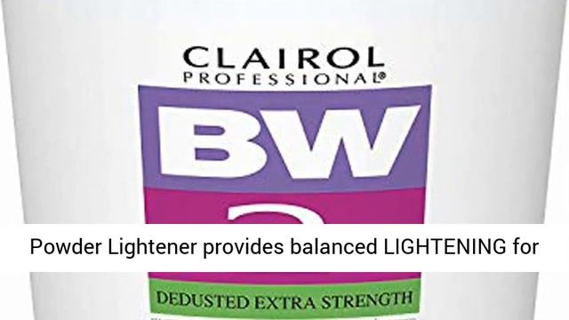 Clairol Professional BW2 Hair Powder Lightener - for Hair Lightening смотреть онлайн