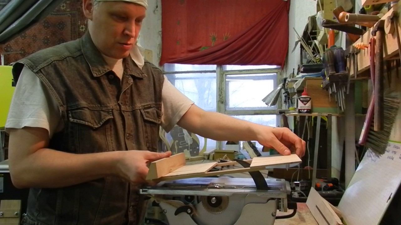 Антон Хорин. Накладка грифа, нарезка ладов. смотреть онлайн