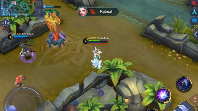 Perfect Tandem - Aurora (Mage) + Diggie (Support)- Mobile Legends Bang Bang смотреть онлайн