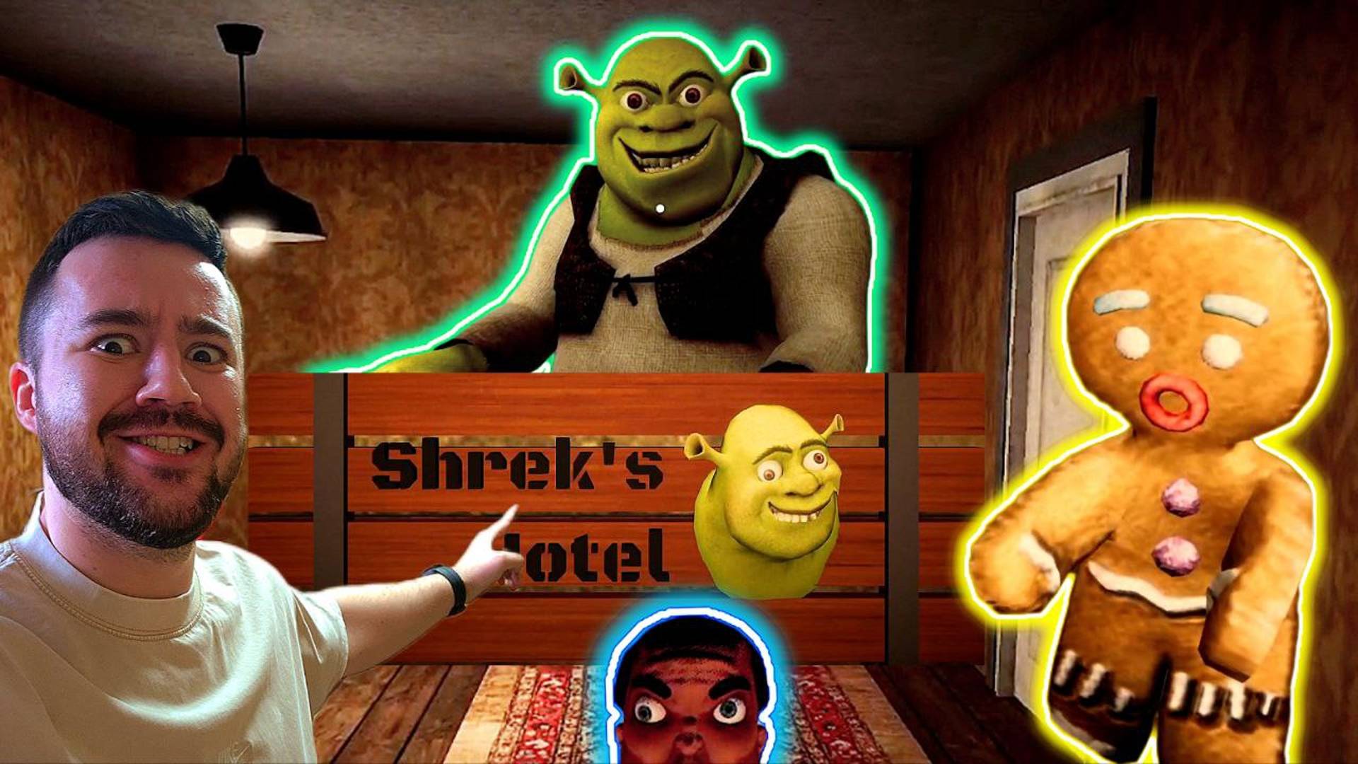 СЮДА ТЕБЕ НАДА /5 nights at shrek's hotel 2 / прохождение смотреть онлайн