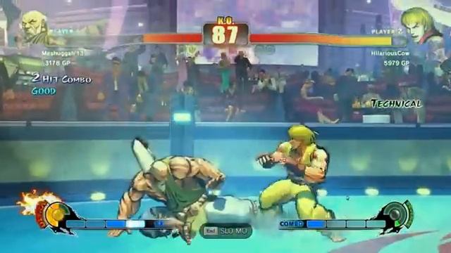 I am playing street fighter 4! I'm not good at it. смотреть онлайн