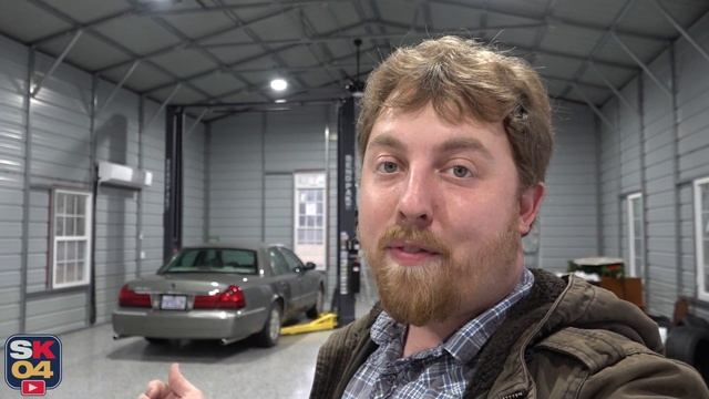 Installing A Huge 10,000 lb 2-Post Lift In The New Shop! смотреть онлайн