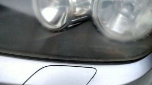 Восстановление прозрачности фар за минуту.