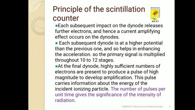 Sensors and Measurement - Scintillation Counter смотреть онлайн