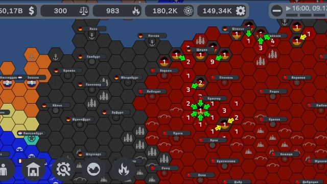 Захват мира за СССР в игре Terranox.