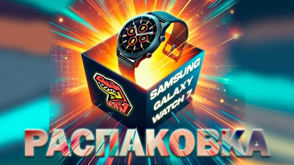 Распаковка Samsung Galaxy Watch 7