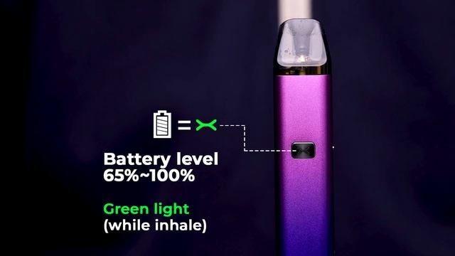 OXVA XLIM C LED LIGHT INDICATOR смотреть онлайн