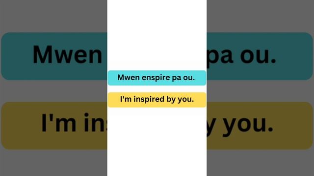Learn Haitian Creole and English fast | KONPLIMAN (COMPLIMENTS) смотреть онлайн