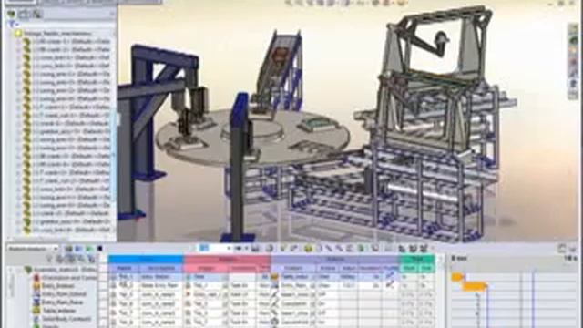 SolidWorks 2010 Event Based Motion Simulation смотреть онлайн