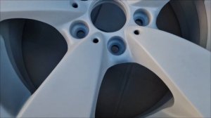 Покраска алюминиевых дисков своими руками.