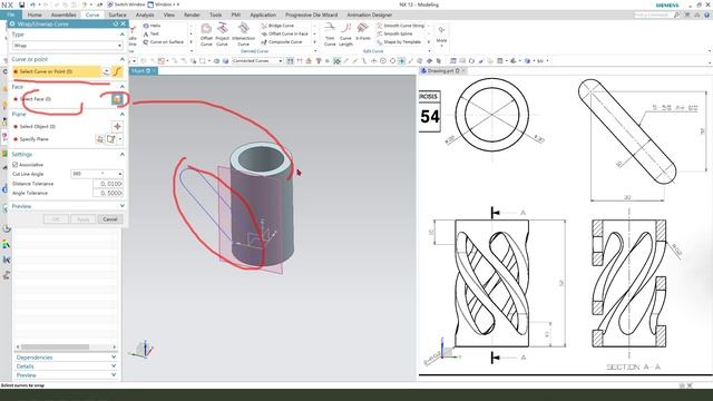 Siemens NX Tutorial for beginners,basic model exercise -14 смотреть онлайн