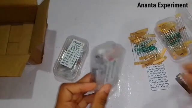 Electronic Components Unboxing | Resistor Kit Unboxing | @Ananta Experiment смотреть онлайн