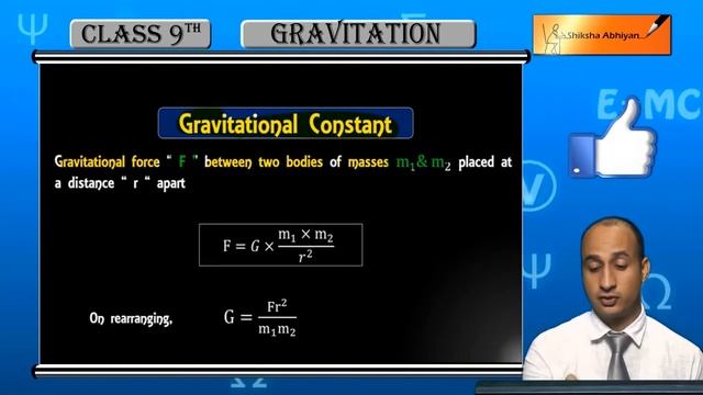 Universal Law of Gravitation and Gravitational Constant смотреть онлайн