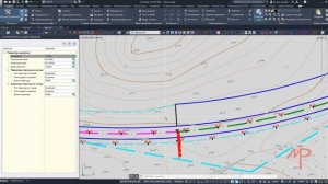 Civil 3D 2021 Создание смещенных трасс и уширений на трассах