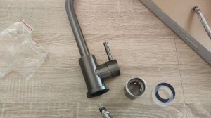 Смеситель для кухни MIXXUS SUS-304 Монтаж, установка смесителя