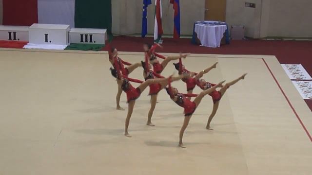 World Cup II, Hungary 2013. Aesthetic gymnastic. Minetit (Junior) Finland смотреть онлайн