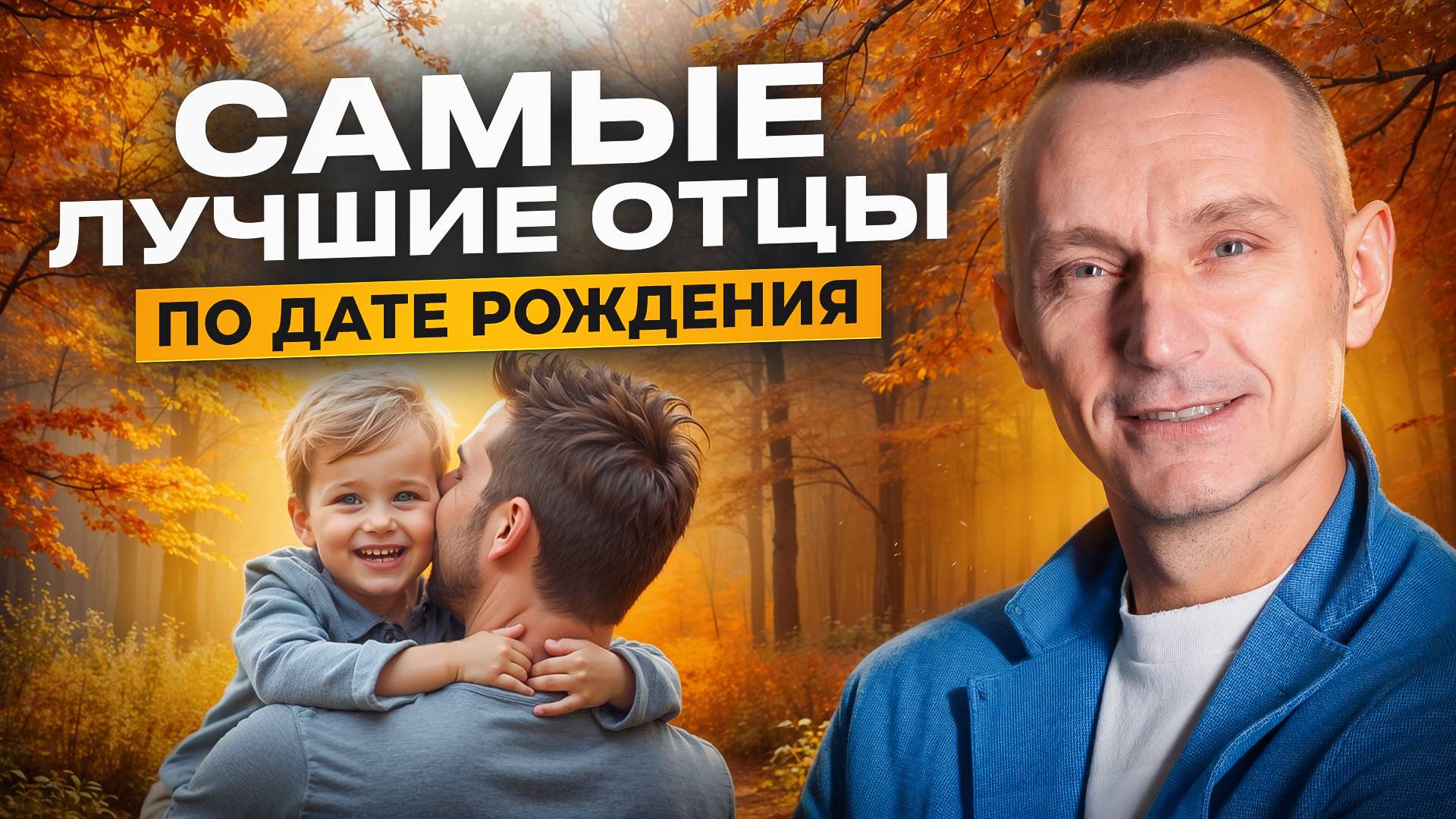 Как выбрать мужчину для создания семьи? Самые лучшие отцы по Дате Рождения