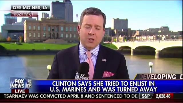 Ed Henry: America Rising Has Been "All Over" Clinton's Marines Story смотреть онлайн