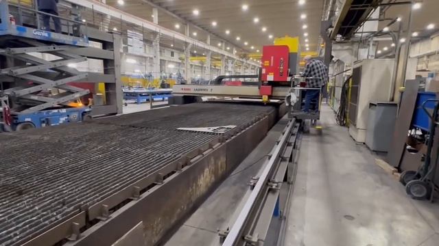 KOIKE 10' X 100' CO2 PLATE LASER WITH (2) 4,000 WATT RESONATORS смотреть онлайн