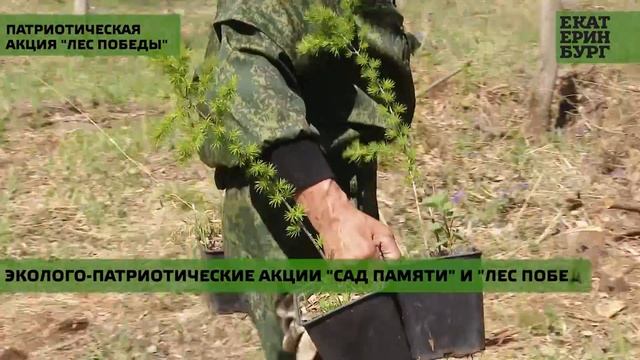 Эколого-патриотическая акция «Лес Победы» смотреть онлайн