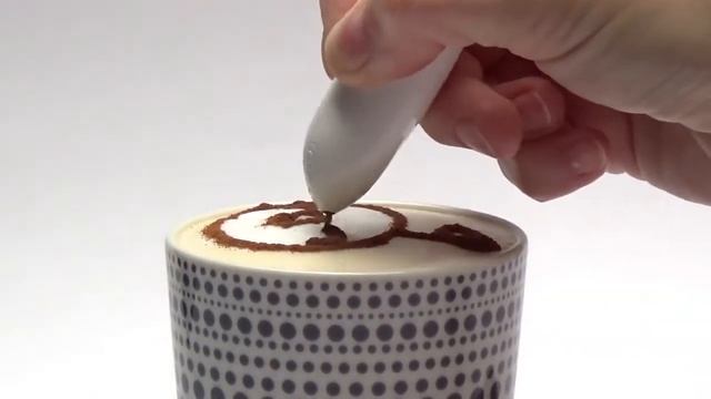 Ручка для рисования на кофе Spice Pen смотреть онлайн