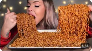 ASMR 10X ЯДЕРНЫЙ ОГОНЬ - СПАГЕТТИ - ЧЕЛЛЕНДЖ!! ЗВУКИ ПОЕДАНИЯ - ПРОВАЛ MUKBANG