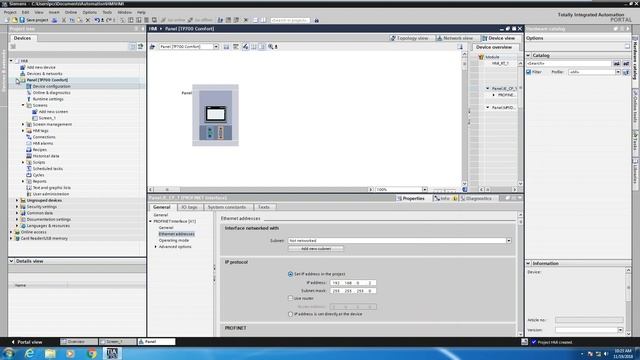 Lesson 1- Create your first WinCC TIA Portal HMI Project смотреть онлайн