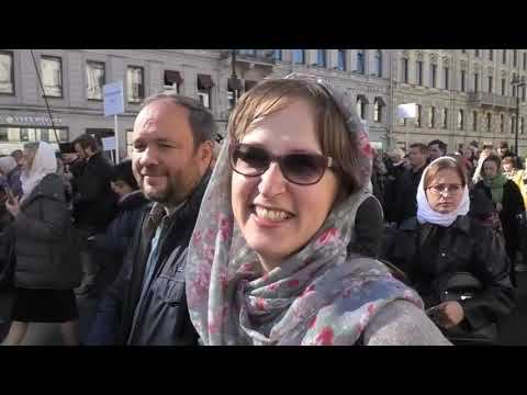 Крестный ход в день памяти св.благ. князя Александра Невского глазами прихожан (12.09.2022) смотреть онлайн