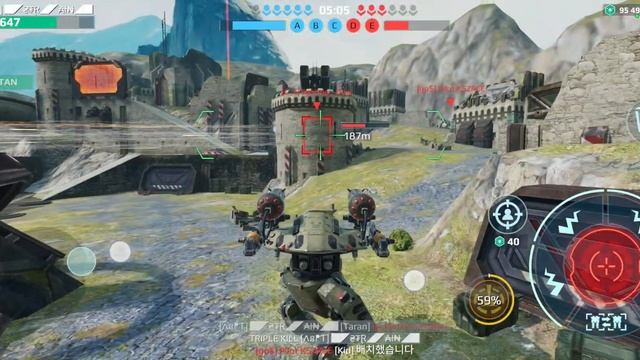 WR War Robots Rhino 1.7 million damage Attack смотреть онлайн