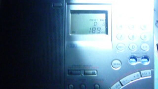 189//207 kHz Ríkisútvarpið RÚV Rás 1 (Gufuskálar/Eiðar, ISL) 03.12.2019