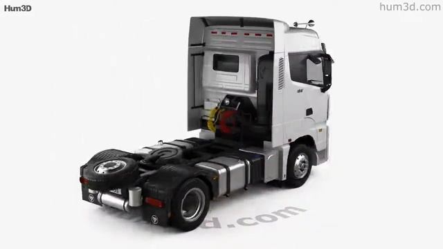 Foton Auman H5 Tractor Truck 2021 3D model by 3DModels.org смотреть онлайн